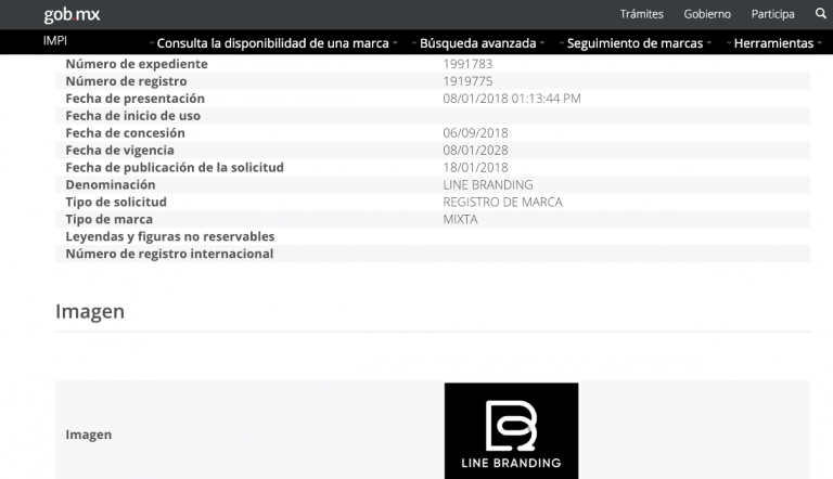 Registro De Marca En IMPI México | LINE BRANDING